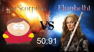 Готовим Elizabeth1 к финалам! счёт: 50-91