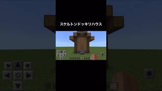 スケルトンドッキリハウス #minecraft #マイクラ #マインクラフト