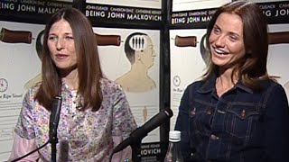 Cameron Diaz and Catherine Keener talk about starring in Being John Malkovich