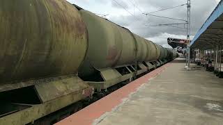 Gooty WDG-4 Twin's Pulling Oil Tanker | Petrol, Diesel \u0026 Gas | Indian Railway's #wdg4 #oiltanker