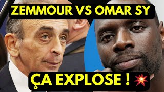 Omar Sy explodes in front of Éric Zemmour