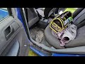 skoda fabia front seat removal