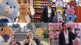 A Cute Day with BT21! Explored Miniso and Tried Taiyaki! VLOG