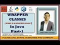 Corejava-Wrapper Class-part-1||Core Java Tutorial