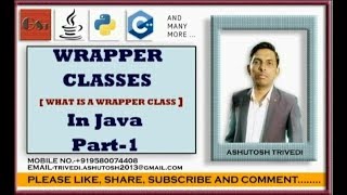 Corejava-Wrapper Class-part-1||Core Java Tutorial