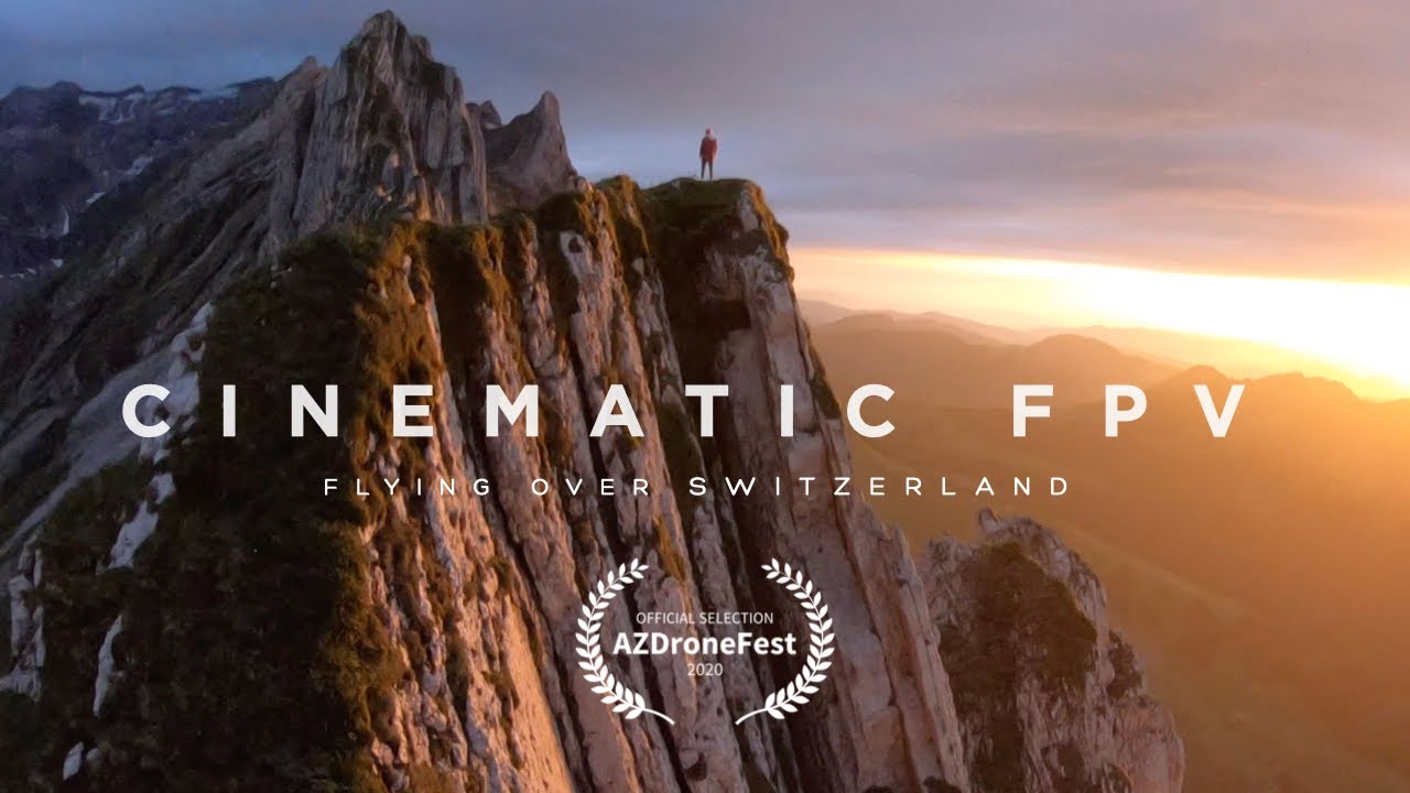 Cinematic Fpv Flying Over Switzerland Youtube