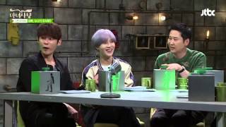 150609 Heo Ji Woong expresses awe at SHINee Taemin's good looks