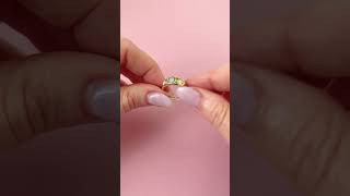 Antique 1899 Opal Diamond 18ct Gold Ring | Mayveda Jewelry