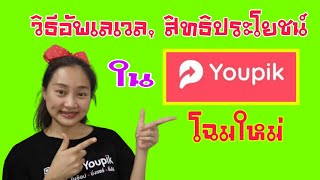 การอัพเลเวลและสิทธิ​ประโยชน์​ใน​ youpik​ โฉมใหม่