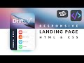Responsive Music Landing Page // Speedrun // HTML & CSS Project