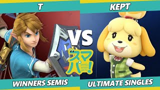 WSP 51 Winners Semis - T (Link) Vs. kept (Isabelle) SSBU Ultimate Tournament