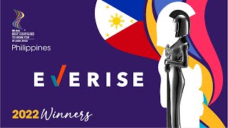 EVERISE PHILIPPINES - 2022 Philippines WeCare™ HR Asia Most Caring Company Awards