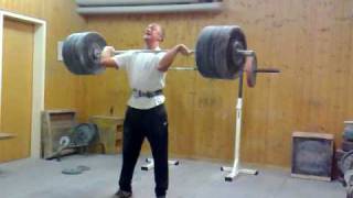 a bad but a strong clean and jerk attempt @ 155 kg kat- 77 kg 19 years