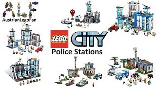 All Lego City Police Stations 2011 - 2017 - Lego Speed Build Review