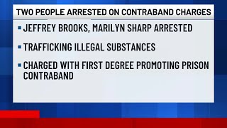2 suspects arrested on contraband charges