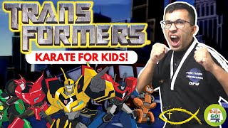 30 Minute Christian Karate For Kids | Transformers | Dojo Go ! (Week 69)