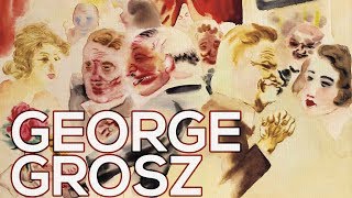 George Grosz: A collection of 94 works (HD)