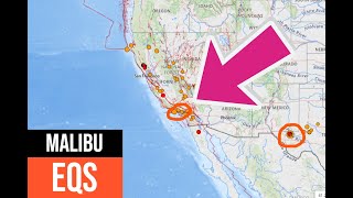 Earthquake activity Malibu California. 5.0 EQ Texas. Santorini Earthquakes continue. Saturday 2/15