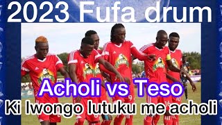 Acholi team is ready to face Teso province! Fufa drum is back in Town. #Acholiprovince