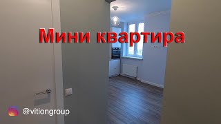 Мини квартира. Как все расположить на 22 м.кв. Удобная планировка. Отличный цвет. Ремонт студии