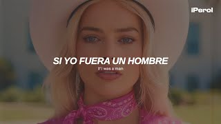 Barbie | Taylor Swift - The Man (Español + Lyrics)