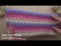 super easy u0026 unusual crochet pattern for beginners ⚡️crochet stitch for baby blanket u0026 bag