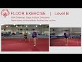 female level b floor sideways steps both directions