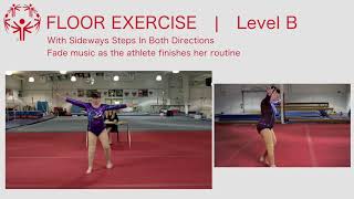 Female Level B Floor Sideways Steps Both Directions