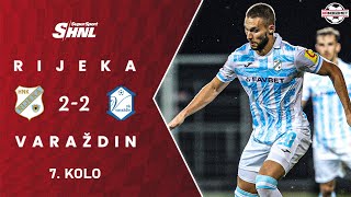 Sažetak: HNK Rijeka 2-2 NK Varaždin (7. kolo SuperSport HNL)