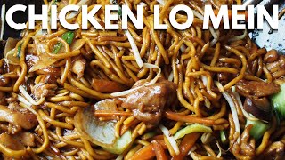 How to Make Chinese Chicken Lo Mein | Restaurant Quality Recipe | Wally Cooks Everything