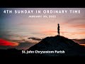 Sunday Mass ~ Jan. 30, 2022