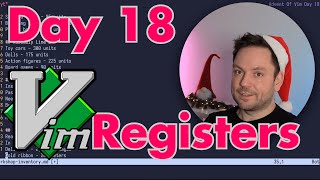 Advent Of Vim Day 18 - Registers