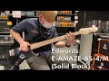 【ikebe b sound check】edwards e amaze as 4 m solid black 【試奏動画】