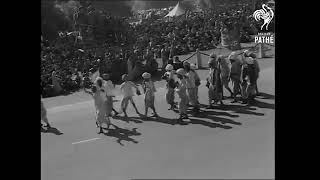 First Anniversary of the Indian Republic.. (1951) || Republic day parade, 1951 ||