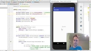 Android Calorie Counter App - 6 Creating users
