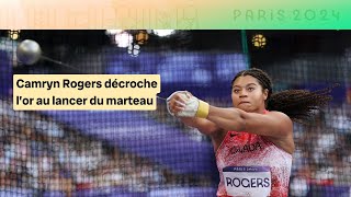 Camryn Rogers offre un doublé au Canada au lancer du marteau