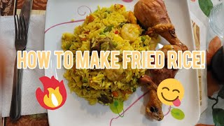 How to make Fried Rice! •Quick \u0026 Easy• with Diamond