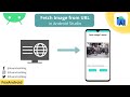 How to Load Image from URL in Android Studio || URL to Imageview in Android Studio