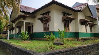 Desain Rumah Tropis 1 Lantai di Cluster Eksklusif Depok Dijual 4,35M