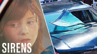 Young Girl Trapped In A Crushed Car | Chicago Fire | Sirens