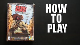 How to Play: Bang! The Dice Game