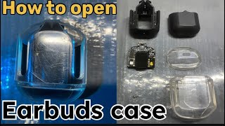 how to open earbuds charging case || earbuds charging case kaise kholen || earbuds case repair