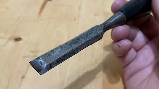 Old Chisel Sharpening/Restoration