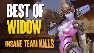 Overwatch: Best of Widowmaker! (Insane Team Kills & Snipes)
