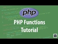 PHP For Beginners: Functions Tutorial