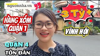 3.2 tỷ | Bán nhà giáp Quận 1 kết cấu 5 tầng đường Tôn Đản, Vĩnh Hội, Quận 4