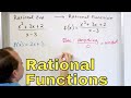 09 - Rational Function Domain and Zeros, Part 1 (Vertical Asymptotes & Graphing)