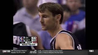 NBA Finals 2005 Game 5 Detroit Pistons vs. San Antonio Spurs Chauncey Billups vs. Tim Duncan