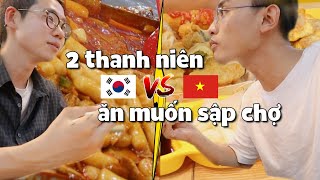 Càn quét ăn sập chợ Hàn Quốc | Chợ Hàn khác gì chợ Việt?