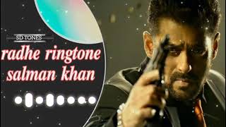Radhe Bgm Ringtone | Radhe Radhe  Bhai Song Ringtone | Wanted Radhe Salman khan | Earth official